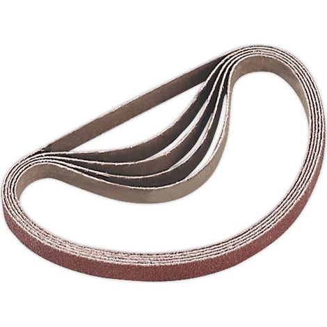 Sealey Sanding Belt 10 X 330MM 40 Grit - Pack of 5