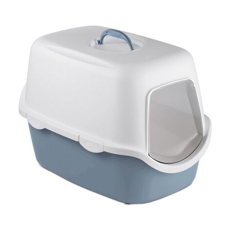 TOILETTE CATHY BLU ACCIAIO/BIANCO- 1,0 pz