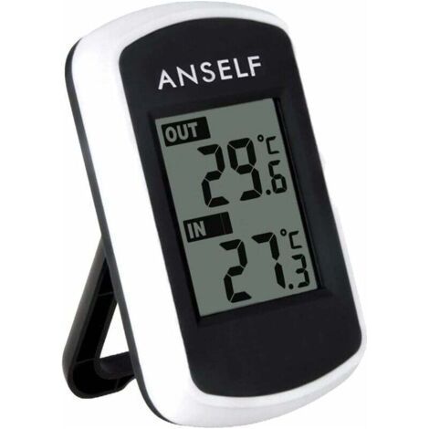 Wireless LCD Digital Thermometer for Indoor and Outdoor Use (1/5)