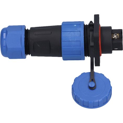 Connecteur étanche IP68 à sertir, à vis carrée, adaptateur pour applications aéronautiques et industrielles, 250 V, 4 broches (1/5)