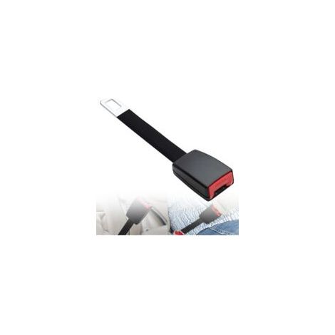 Rallonge Ceinture Sécurité Voiture,Extension de Ceinture de Sécurité Accessoires de Voiture, Adaptés à la Plupart des Voitures 25cm