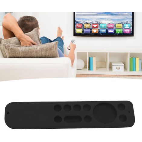 Schutzhülle aus Silikon für die Fernbedienung des OnePlus TV Y1S Edge, weich und stoßfest, schwarz (1/5)