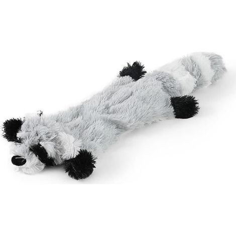 Jouets pour Chien, Jouets à Mâcher Interactifs, Jouets Sonores en Peluche, Jouets à Mâcher Et à Dentition pour Chien(Raton Laveur) (1/2)
