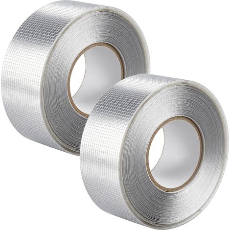 Ruban Pour Serre 5 m x 2,8 cm Bande Imperméable Et Résistante À La Chaleur  2 Pièces Ruban Isolant Toiture Serre Pour Réparation Et Joint Toiture Jardin Extérieur (1/5)