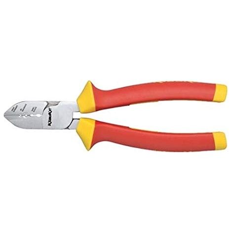 Klauke - Pince coupante diagonale pour u00e9lectricien VDE - Ru00e9f : KL042190IS