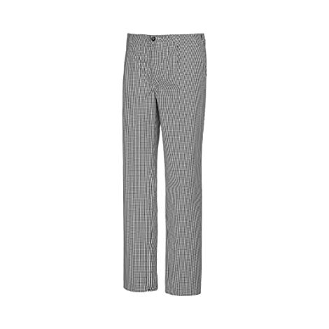 1353 Pantaloni Cucina / Panettiere 910 Taglia 54, Nero / Bianco (1/4)