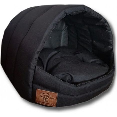 Hundebett – Kleiner Hund – Box – Hundebett – 45 x 49 x 36 cm – Schwarz – Hundebett – Hundebett