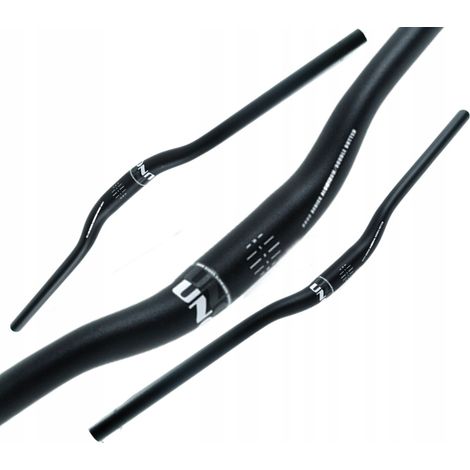 Manubrio per bicicletta ALU nero MTB 780 / 31,8 mm UNO (1/3)