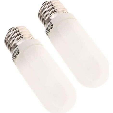 2pcs JDD Type 250W 220-240V E27 (vis Edison Standard) Ampoule halogène dépolie, Ampoule de modélisation de Remplacement pour éclairage stroboscopique Studio Photo (1/5)
