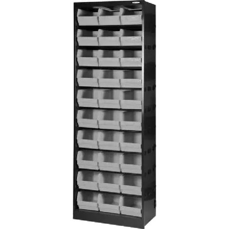 CASSETTIERA ARMADIO PORTAMINUTERIA 30 CASSETTI 66X37X190- IN LAMIERA