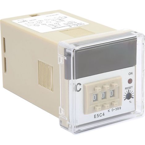 Régulateur de température 0111ROM E5C4-R20K, thermocouple de type K, 220 V, 0-399 °C (1/5)