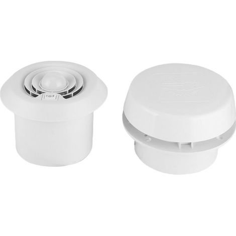 Ventilateur de Toit 12V 4000 tr/min avec LED et Grille Rond pour Camping-Car, Van et Caravane (1/5)
