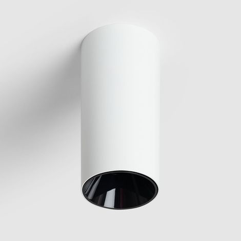 Applique da Soffitto LED Ø70 mm ECLIPSE L AURLUX AIRLIGHTING 4000K Estandar Bianco / Nero 8 W Soffitto (1/5)