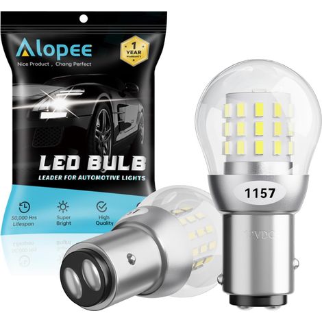 P21/5W 1157 BAY15D LED Bulb White Dual Function - Pack of 2 (1/5)