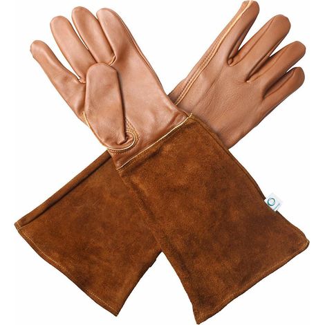 Gants de jardinage en cuir respirants – antidérapants (1/5)