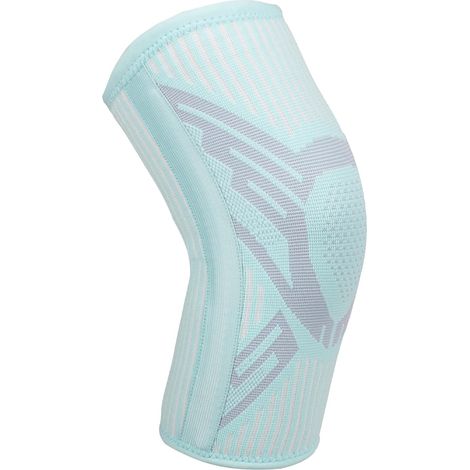 Rodillera de compresión para hombre y mujer - antideslizante - apta para la práctica deportiva - azul (M) (1/5)