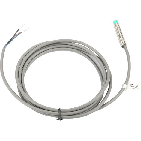2 mm induktiver Näherungssensor, 3-adrig, NPN, normalerweise offener Kontakt, 10–36 V DC (1/5)