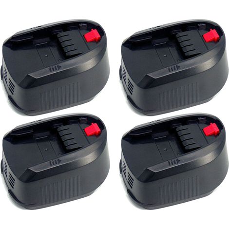 (4 pièces)18V Batterie de rechange Bosch pour Bosch Power Tool PSB PST PSA PKS PML PSM Series pour batterie Bosch 2 607 336 039, 2 607 335 040 ; 2 607 336 207 ; 2 607 336 208 ; 2 607 336 921 ; 1 600 Z00 000 (Power4All) ; 1 600 Z00 03U (1/5)