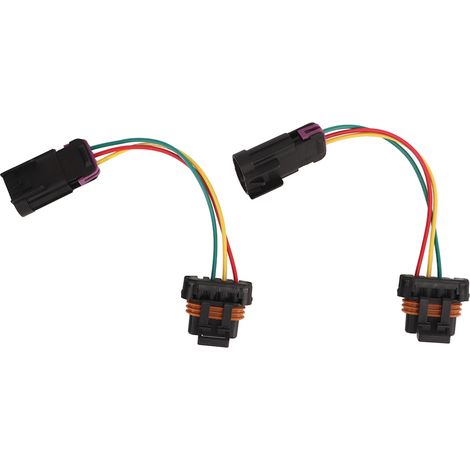 2Pcs Faisceau de Câblage Conversion Phares ABS Remplacement pour Polaris RZR 800 2011-2014 (1/5)