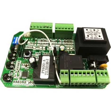 Kit d'ouvre-portes automatiques Large utilisation ouvre-porte coulissante unité de commande de moteur contrôleur de carte PCB plaque de carte électronique pour accessoires de portail coulissant ( Colo (1/5)