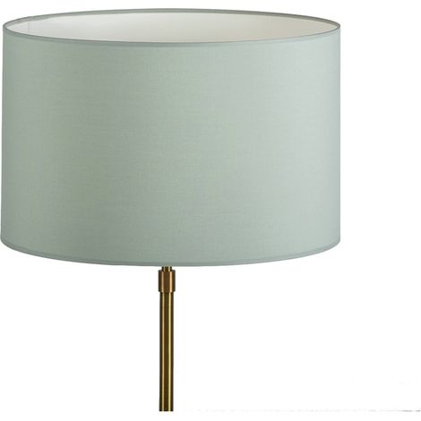 Abat-jour coton gris élégance moderne pour salon ou chambre - gris clair coton