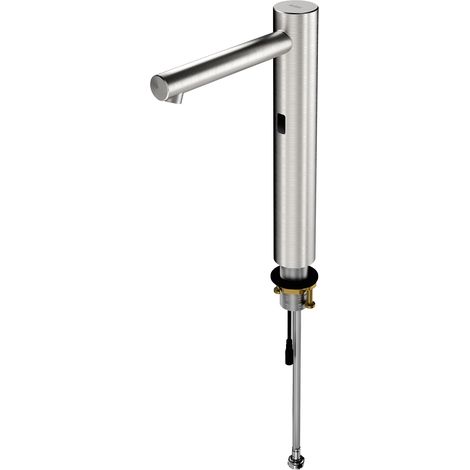 KWC AR Standventil, F7, elek., o. Mischung,  Edst., 5,7 l, Ausl. 180 mm, f. Batt./Net