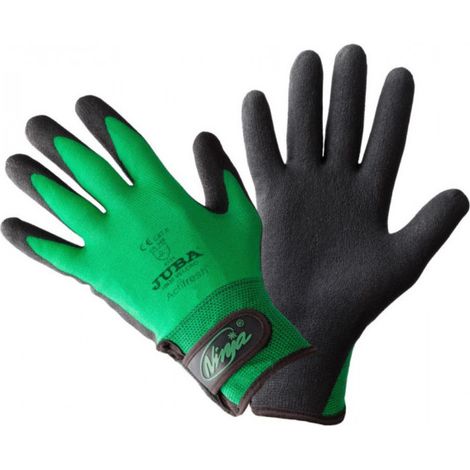 Guanto in nylon, per manipolazione, rivestito, PVC, taglia 9