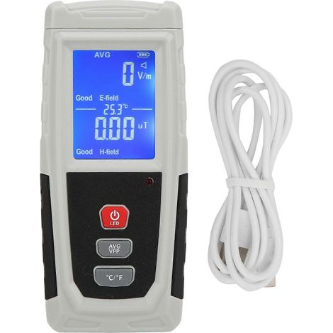 XRCLIF‐3121 Digitaler elektromagnetischer Feldstrahlungsdetektor für den Haushalt – EMF-Messgerät für Schwangere