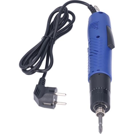 Elektrischer Schraubendreher mit Bit-Set, halbautomatisches Werkzeug für Heimwerker X104, 110–240 V EU-Stecker, komplettes Bohrer-Set (1/5)