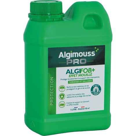 ALGIFOB+ NASSEFFEKT - 1 L - Imprägnierung mit Nasseffekt für Bodenbeläge ALGIMOUSS - 098001