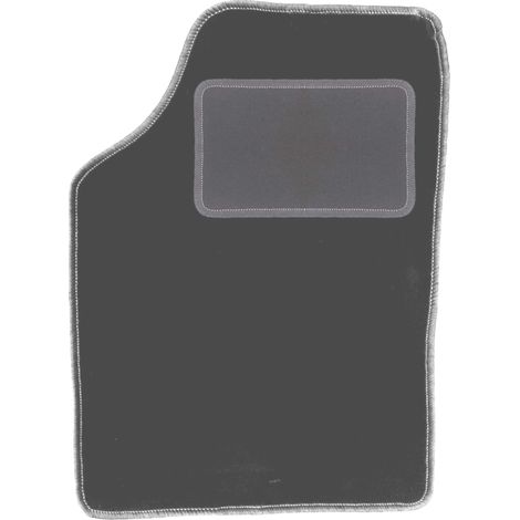 Alfombrilla velour conductor para: Toyota RAV4 II FL 3 puertas (2003-2005) grafito