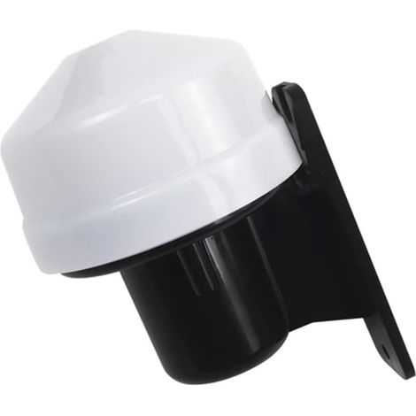 Capteur crépusculaire à l'aube - Capteur de lumière - 220 V - Pour éclairage de rue, jardin, éclairage extérieur (1/5)