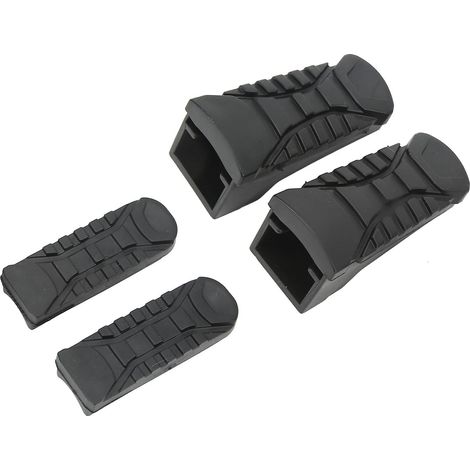 Lot de 4 repose-pieds moto avec housses avant et arrière, résistants au vieillissement et aux chocs, compatibles avec R1200GS LC Adv (1/5)