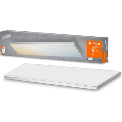 Plafonnier LED intelligent, panneau intérieur avec technologie WiFi, couleur de la lumière variable (3000K-6500K), 600mm x 100mm, compatible avec Google et Alexa, SMART+ WIFI PLANON FRAMELESS (1/5)