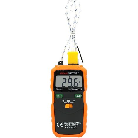 Thermomètre électronique avec sonde thermocouple Thermomètre industriel numérique (1/2)