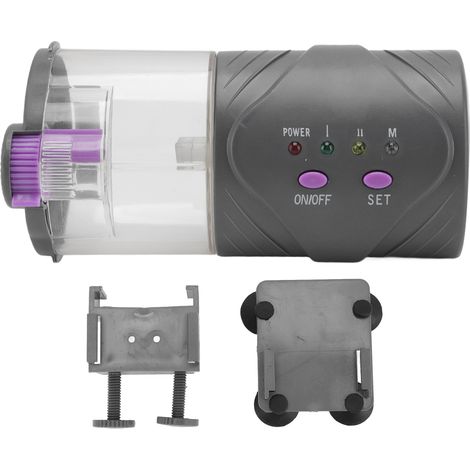 Distributeur automatique de nourriture pour poissons avec minuterie électrique intelligente pour aquarium (1/5)