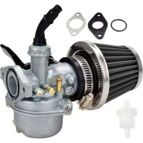 Carburatore completo con filtro aria 36356, valvola di intercettazione, filtro carburante e tubo del carburante per motori Tecumseh OHV125/130/135 (1/5)