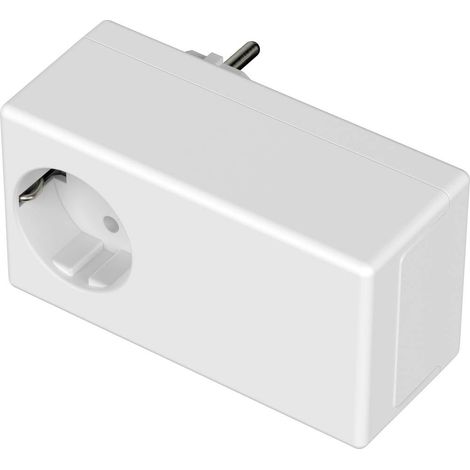 BOPLA SE 432 DE - 9016 BOÎTIER AVEC FICHE SECTEUR 120 X 65 X 50 PC BLANC 1 PC(S) 43432509 (1/3)