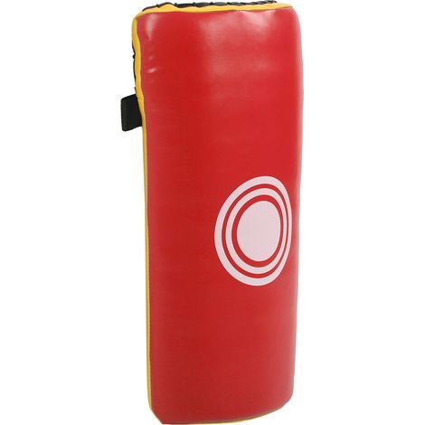 Bloc de cible Taekwondo, équipement d'entraînement, coussin de frappe pieds et mains, kickboxing, protection rouge et jaune (1/5)