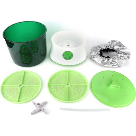 Germoir automatique intelligent double couche pour pousses de haricots, machine électrique 110V pour la maison, outil de germination de grains. (1/5)