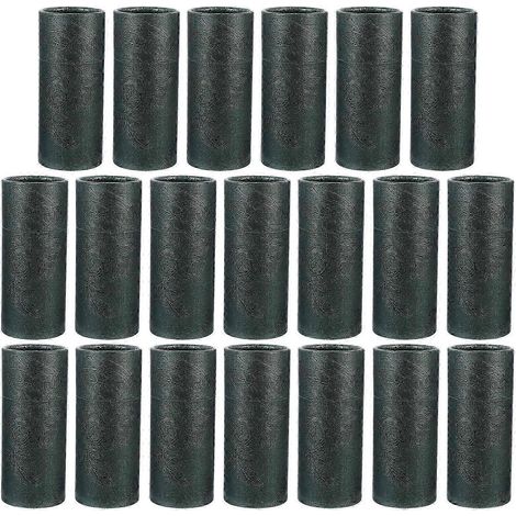 20 boîtes d'emballage cylindriques en papier kraft pour bouteilles d'huile, boîtes cadeaux en papier brun (1/4)