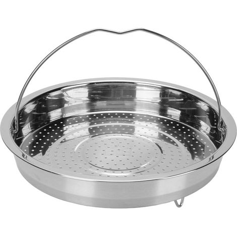 Cestello di cottura in acciaio inox 304, manico pieghevole e base forata ad alta efficienza – Modello S