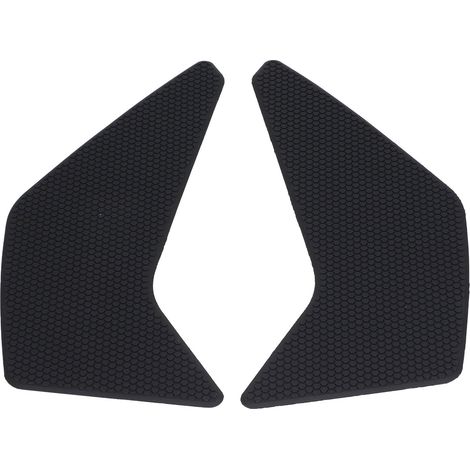 Autocollant réservoir moto CRF1000L Africa Twin 2016-2020, protection caoutchouc anti-chaleur, adhésif résistant, kit 4 pièces, noir mat. (1/5)
