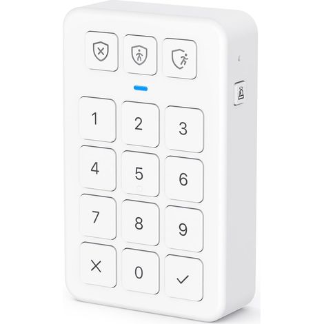 Clavier de Sécurité Intelligent Accessoire pour Kit AS05 AS08 Commutation avec Bouton Panique Compatible Station de Base SBS50 SKP0A (1/5)