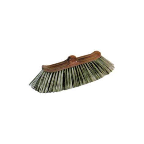 SCOPA DOMESTICA PAVONE IN LEGNO- - cm.34x8x12h. - 12 pezzi