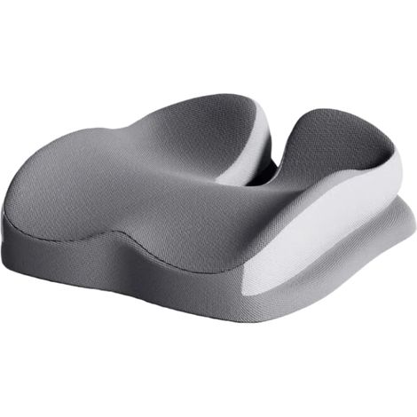 Coussin coccyx,Galette de chaise,Coussin ergonomique,lombaire coussin confortable pour le dos et les fesses,pour Fauteuil Bureau, Voiture (1/4)