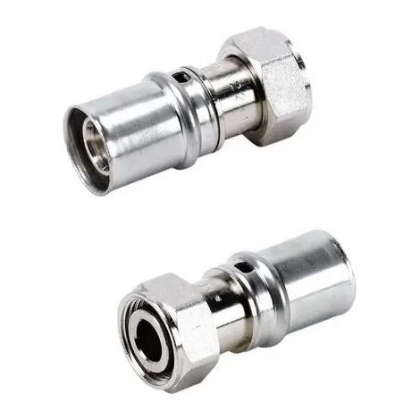 Manchon droit à sertir femelle fixe M22 pour tube multicouche Ø 16 mm - NICOLL