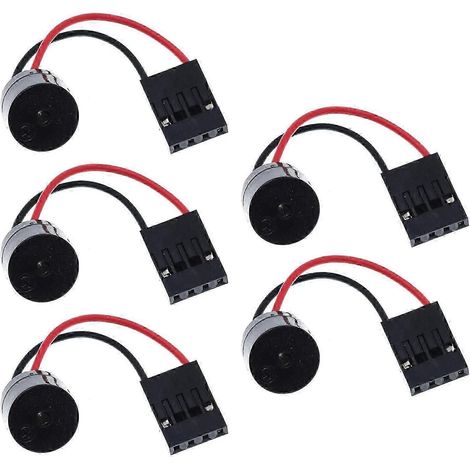 Buzzer d'ordinateur, boîtier de carte mère PC, haut-parleur interne, buzzer pour connecteur PC de bureau (1/5)