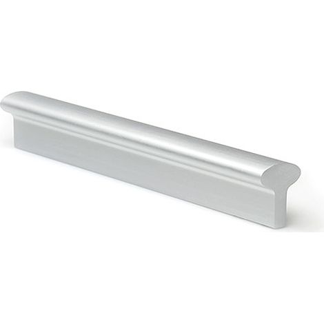 Asa de aluminio con acabado anodizado mate, dimensiones:174x20x25mm y entrepuntos:160mm - (1/5)