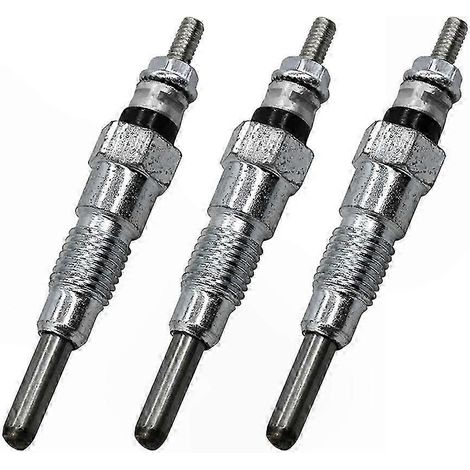 Tres bujías incandescentes de 10 mm para diversos motores diésel, incluidos los modelos D650, D750, D850, D950, D1102 y D1302. (1/5)